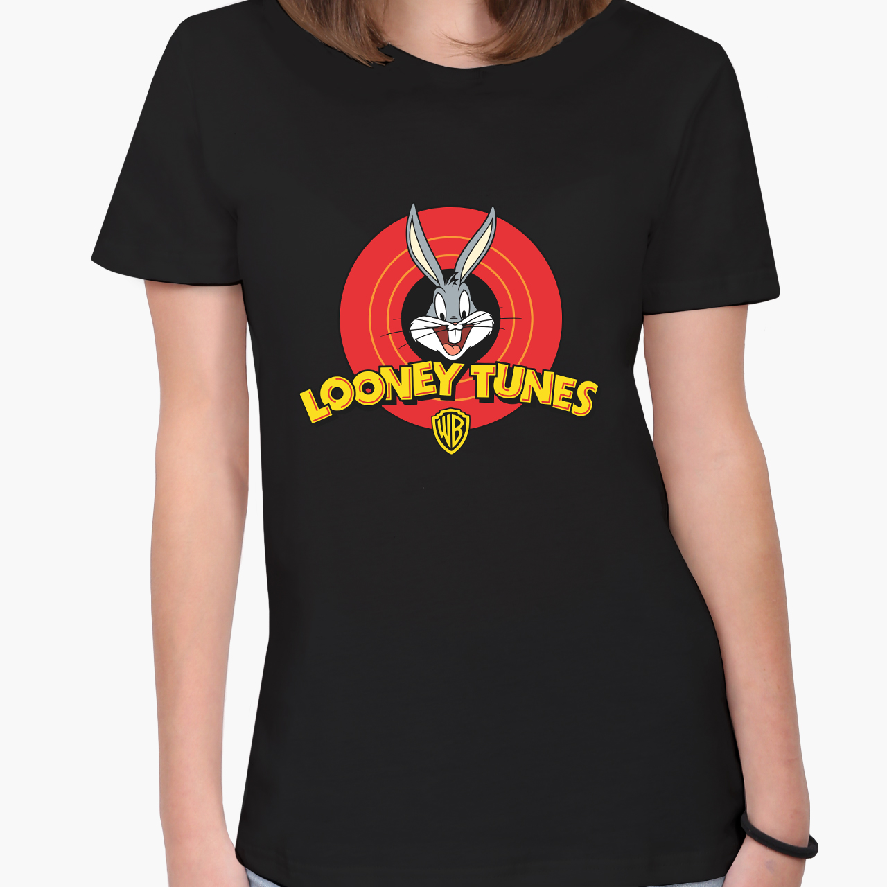 

Футболка женская Луни Тюнз Багз Банни (Looney Tunes Bugs Bunny) (8976-2873-4)  Черная, Футболка женская Луни Тюнз Багз Банни (Looney Tunes Bugs Bunny) (8976-2873-4) XL Черная