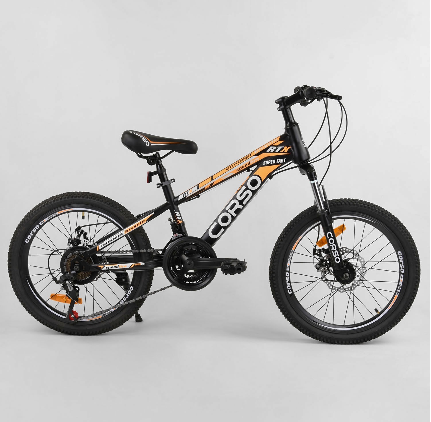 

Велосипед Corso 20" 11" 98627 Black (98627)