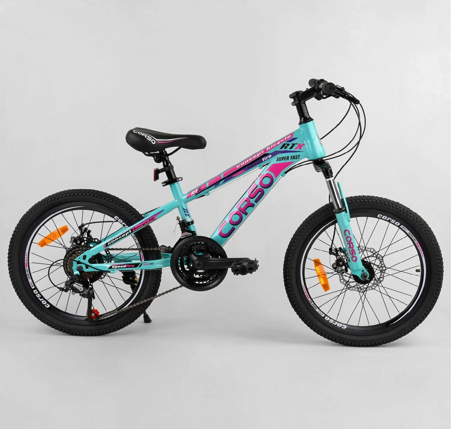 

Велосипед Corso 20" 11" 98816 Turquoise (98816)