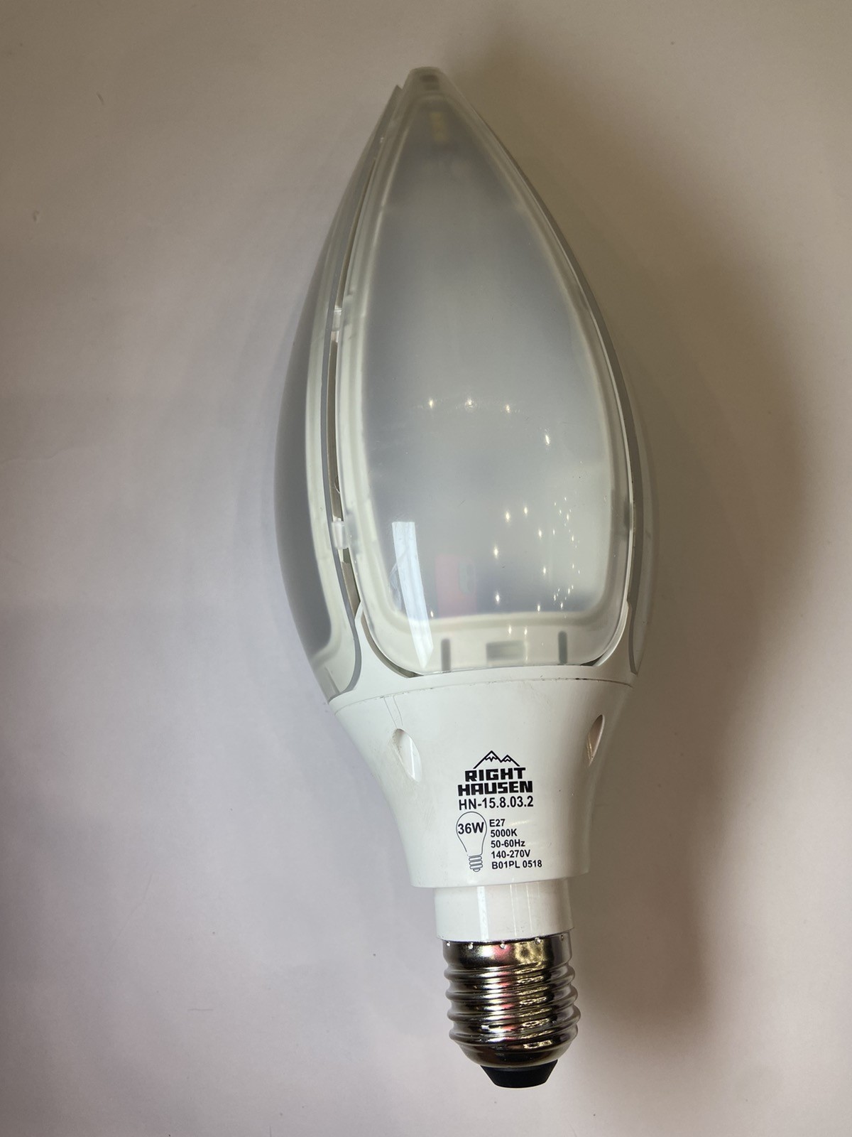 

Лампа светодиодная LED Right Hausen Platinum MAGNOLIA 36W, Е27, 5000К, 15.8.03.2