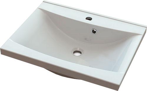 

Умывальник для ванной комнаты FANCY MARBLE Lucia 600 stone gray