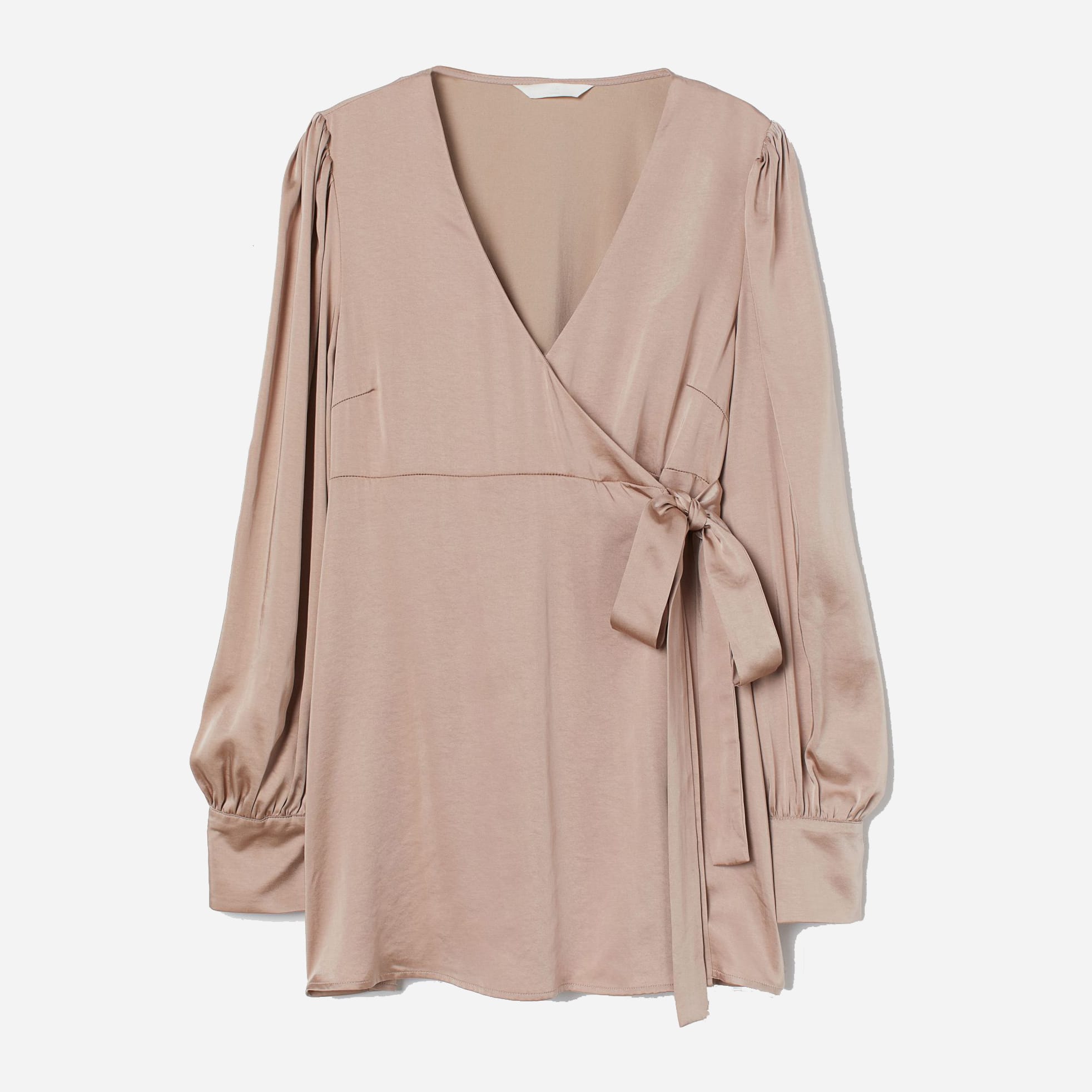 

Блузка H& 9479082sdm  Темно-бежевая, Блузка H&M 9479082sdm M Темно-бежевая