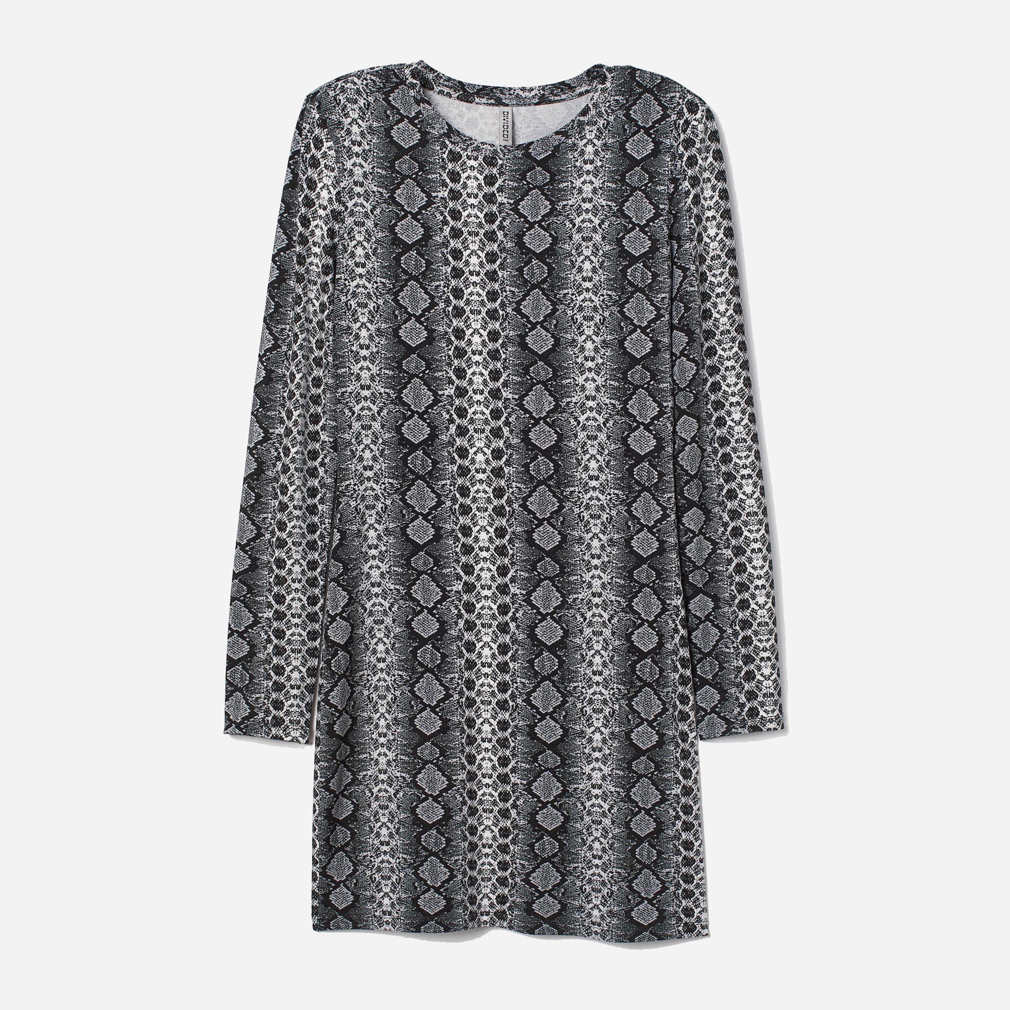 

Платье H& 6858239sdm  Серое с черным, Платье H&M 6858239sdm M Серое с черным