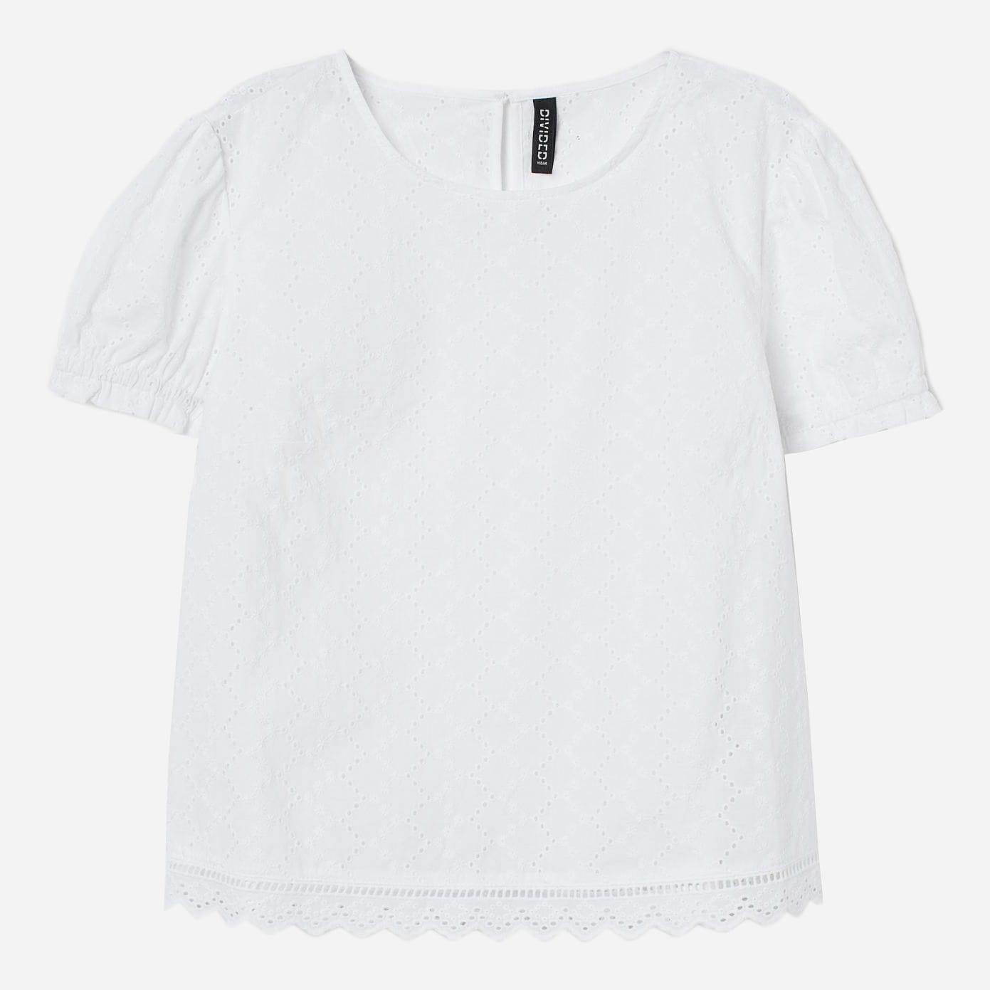 

Блузка H&M 7137009sdm 34 Белая