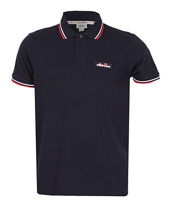 

Футболка поло итальянской марки Ellesse Stripe navy, р. С, Elle-polo-004