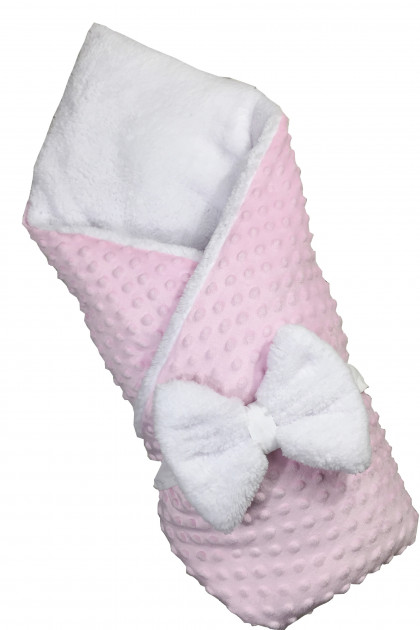 

Зимний (демисезонный) двухсторонний конверт BabyKolo. Розовый 80 х 80 см (ro7027)