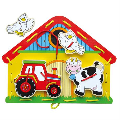 

Шнурівка Весела ферма Viga Toys (AFK-VT-59027)