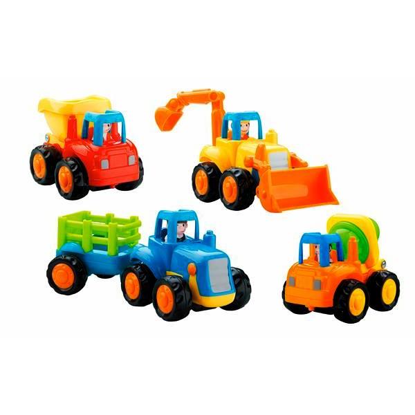 

Іграшка Hola Toys Вантажівочка 4 шт. (AFK-HT-326)