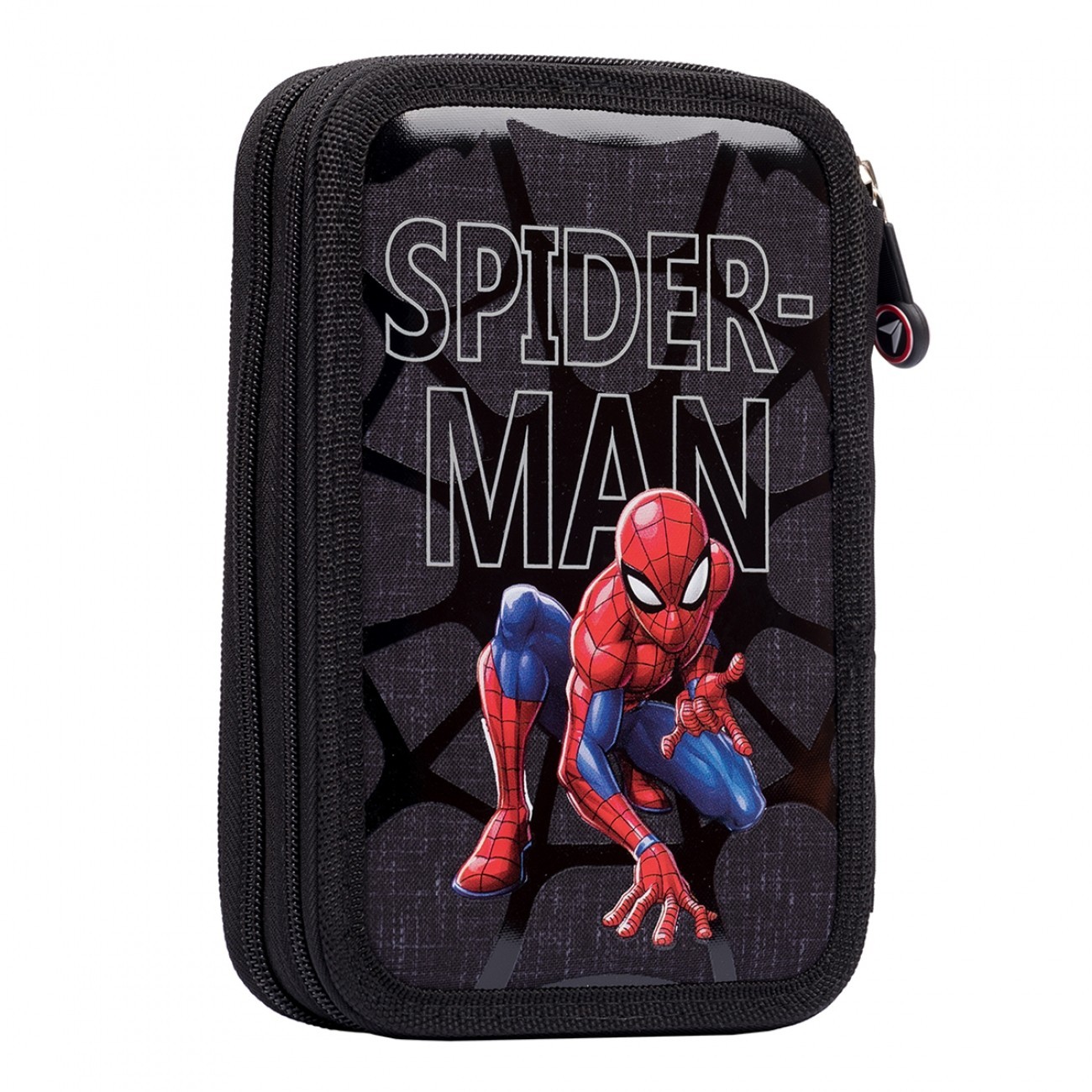

Пенал твердый YES двойной HP-01 "Marvel.Spider-Man", серый