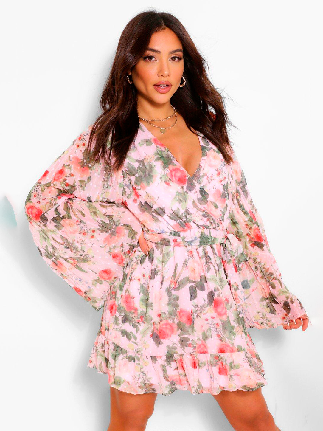 

Платье Boohoo bh05330070 36 Розовое