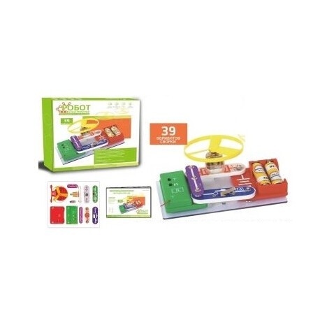 

Конструктор электронный Jia Yu Toy Робот-конструктор на 39 схем ZYB-B3143