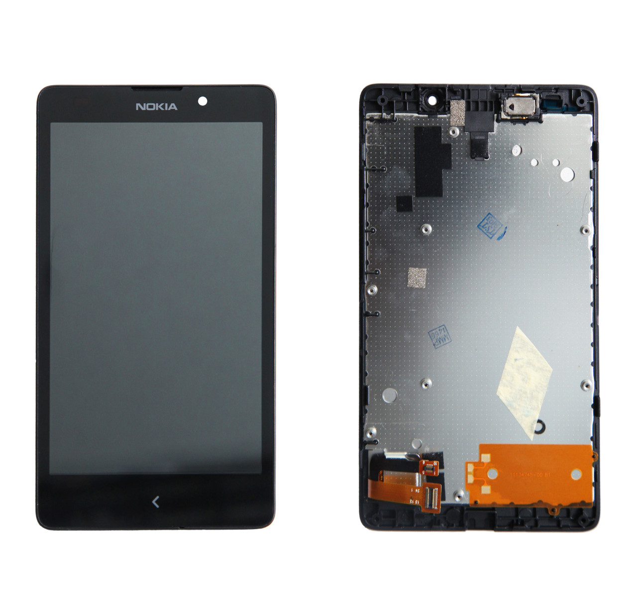 

Дисплей + сенсор (модуль) Nokia XL Dual Sim черный + рамка high copy