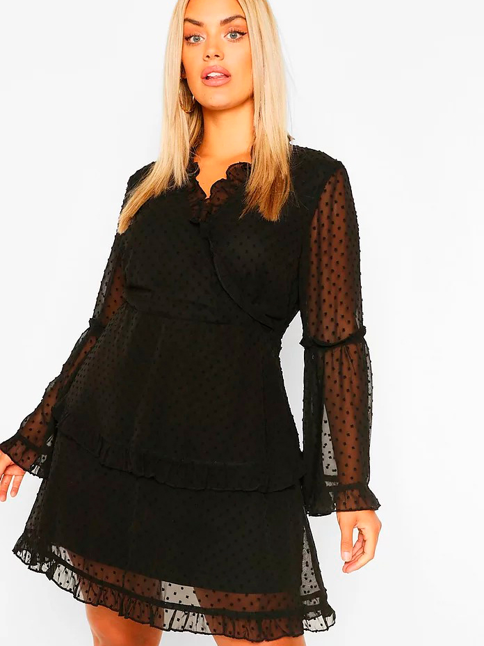 

Платье Boohoo bh05330131 42 Черное