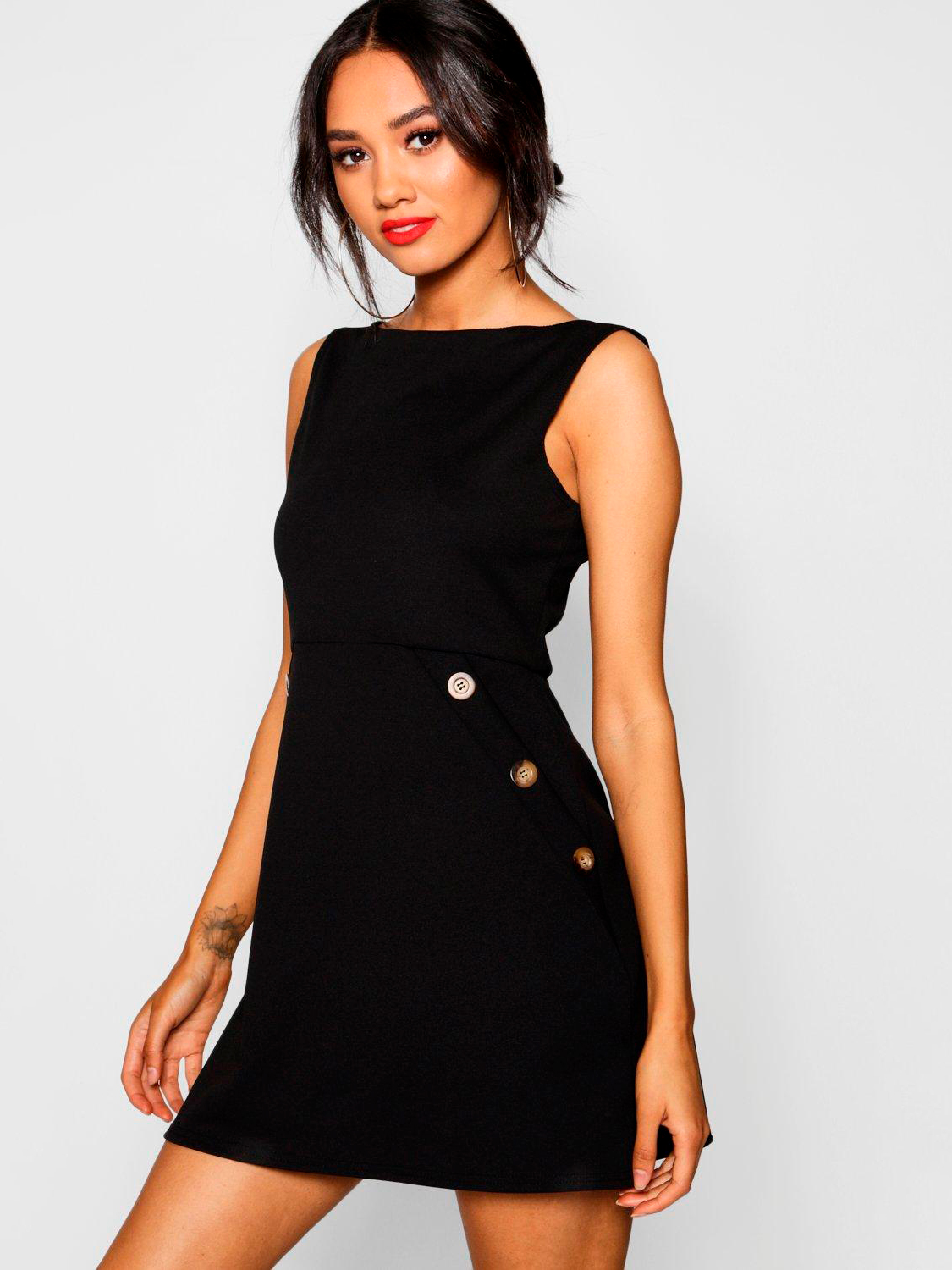 

Платье Boohoo bh05330135  Черное, Платье Boohoo bh05330135 34 Черное