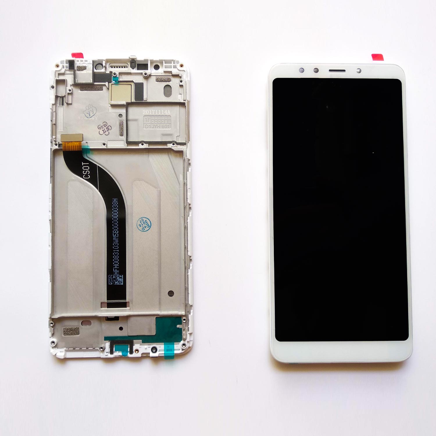 

Дисплей + сенсор (модуль) PowerON для Xiaomi Redmi 5 Plus белый + рамка high copy