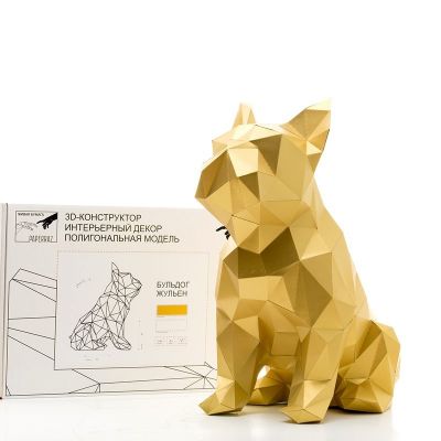 

Наборы для создания 3д фигур Papercraft "Французький Бульдог» (p9531)
