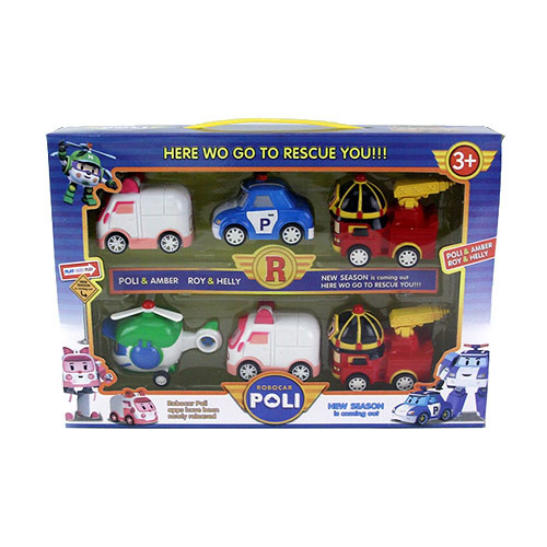 

Набор машинок Take&Play POLI ROBOCAR (bi54720)