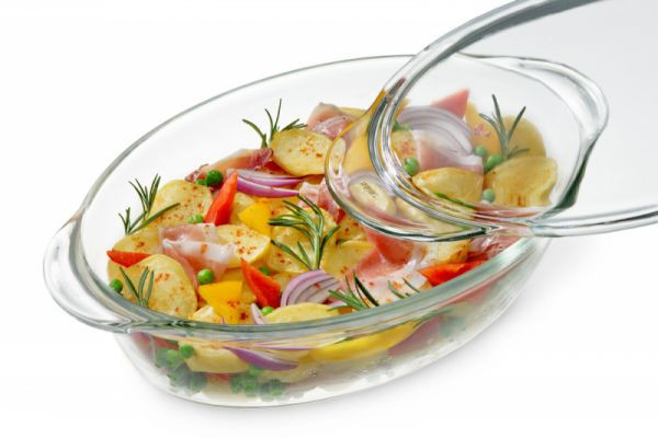

Гусятница с крышкой овальная Top Top