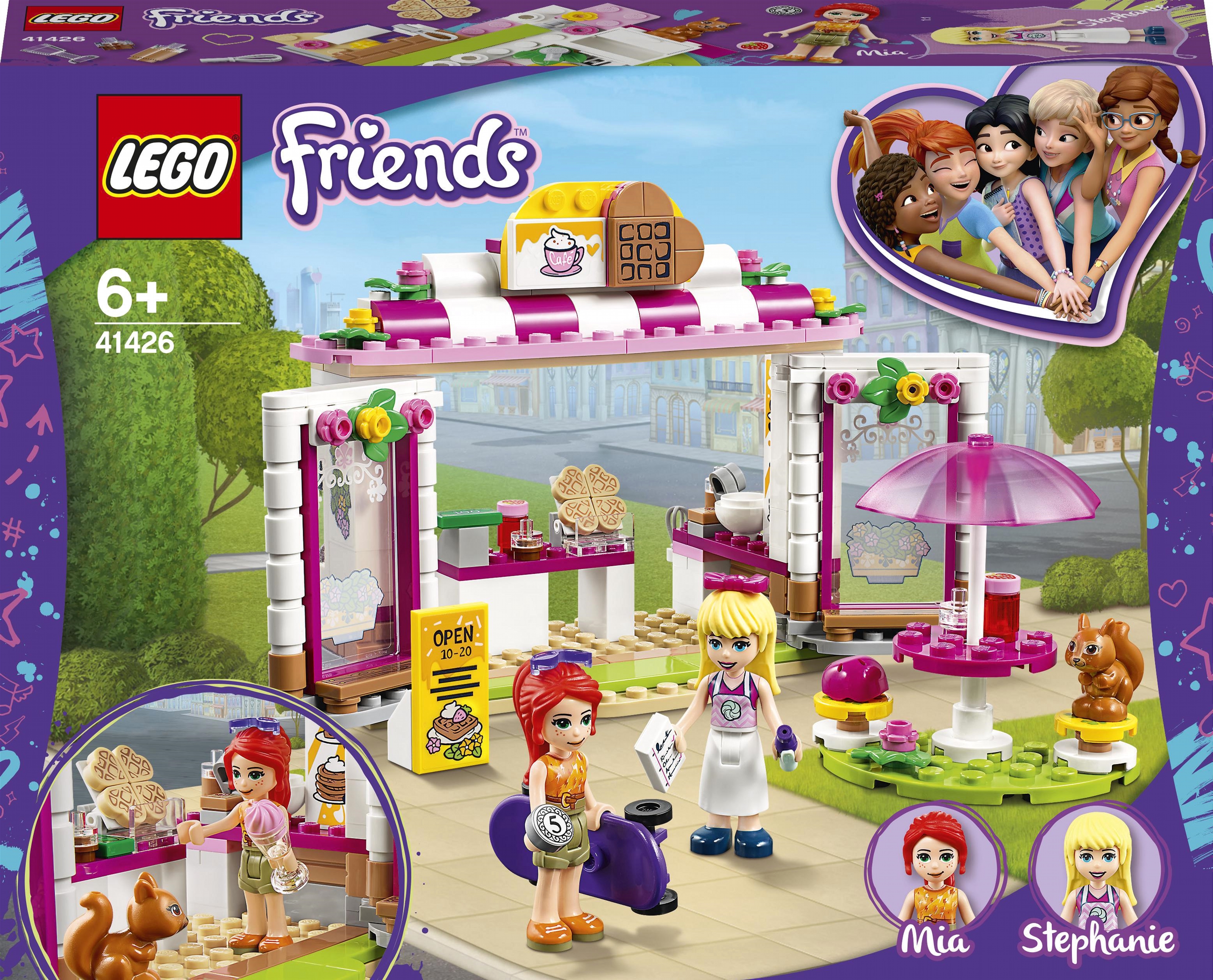 

Конструктор LEGO Friends Кафе в парке Хартлейк Сити 224 детали (41426)