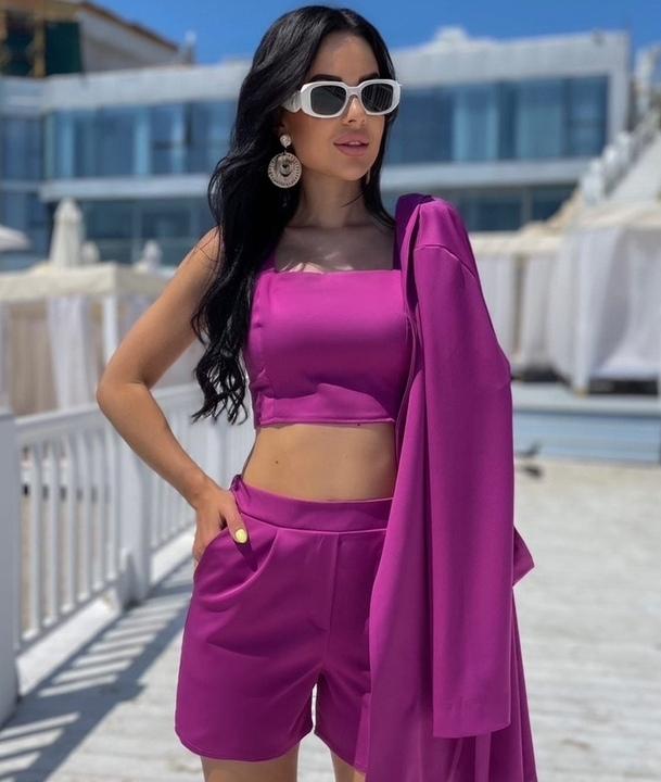 

Костюм тройка G&M k-82270 - Размер цвет фуксия, Костюм тройка G&M k-82270 42-44 Размер цвет фуксия