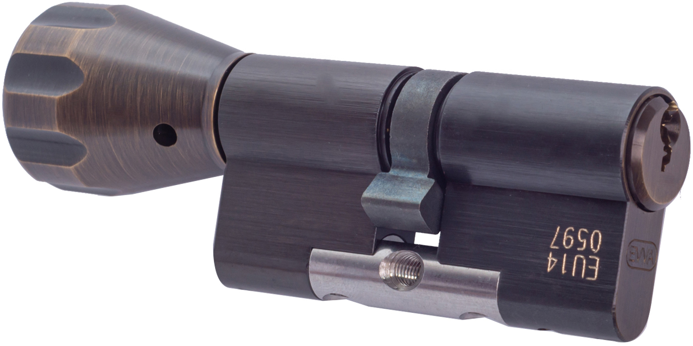 

Сердцевина EVVA EPS KZ 41/K86 PB 3 ключа Бронзовая
