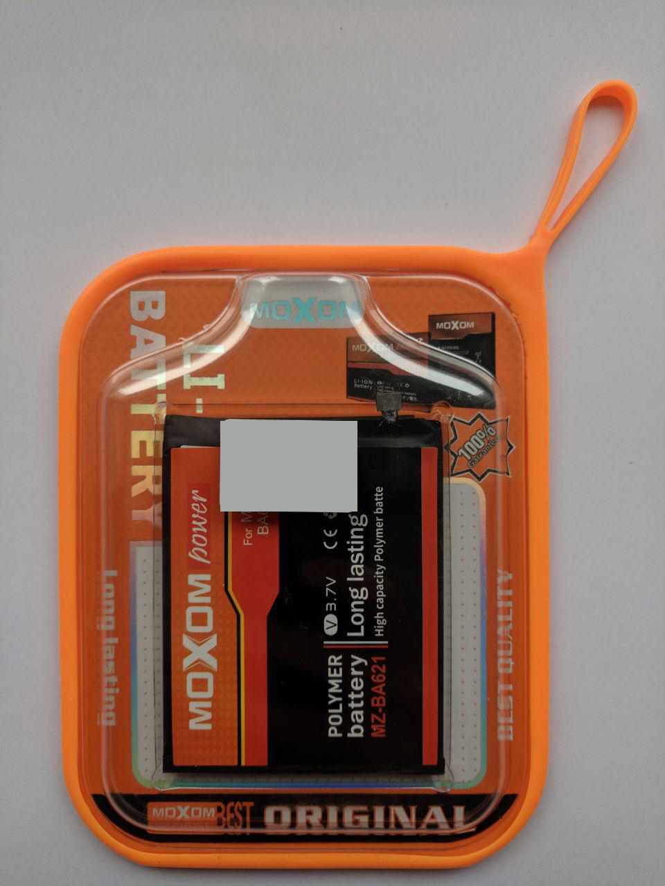 

Аккумулятор MOXOM для Meizu BA621 (M5 Note) high copy