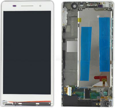 

Дисплей + сенсор (модуль)Huawei P6 Ascend P6-U06 белый + рамка high copy