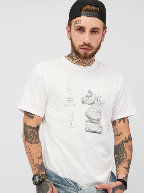 

Футболка YAPPI MW1836  Белая, Футболка YAPPI MW1836 XL Белая