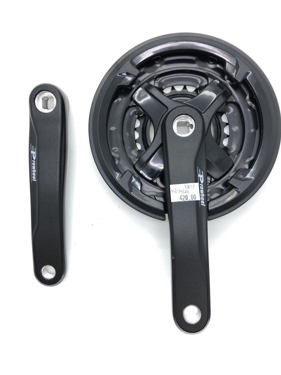 

Шатун Prowheel AL 24/34/42T*170мм, чорний TA-CN68 Арт1885