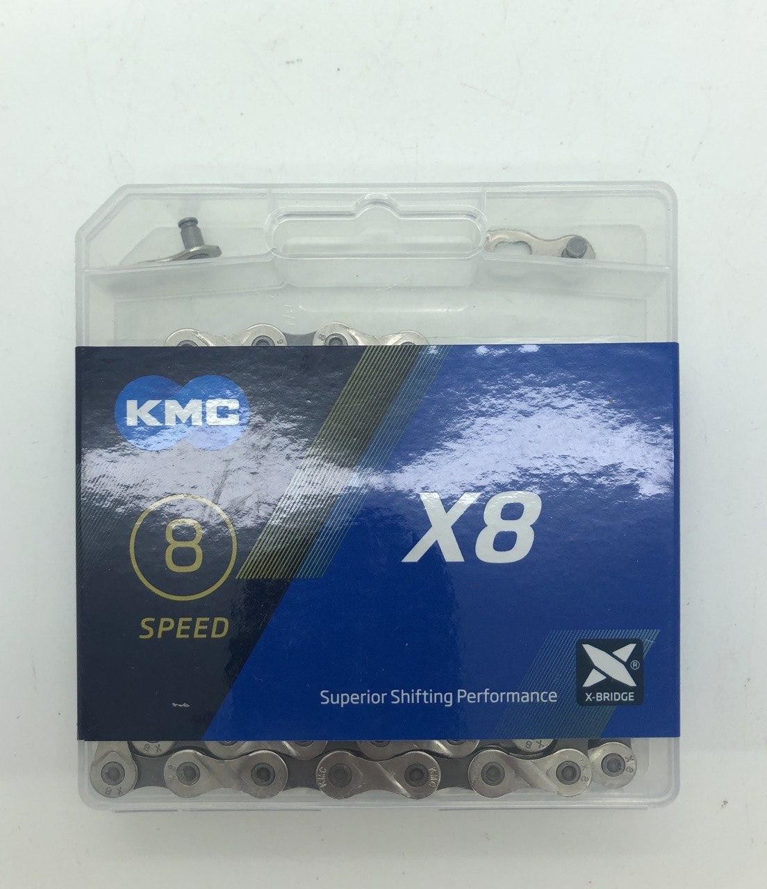 

Цепь КМС X8 1/2 * 3/32 * 116L серая / коричневая, 8шв. (Пластик) Арт2044