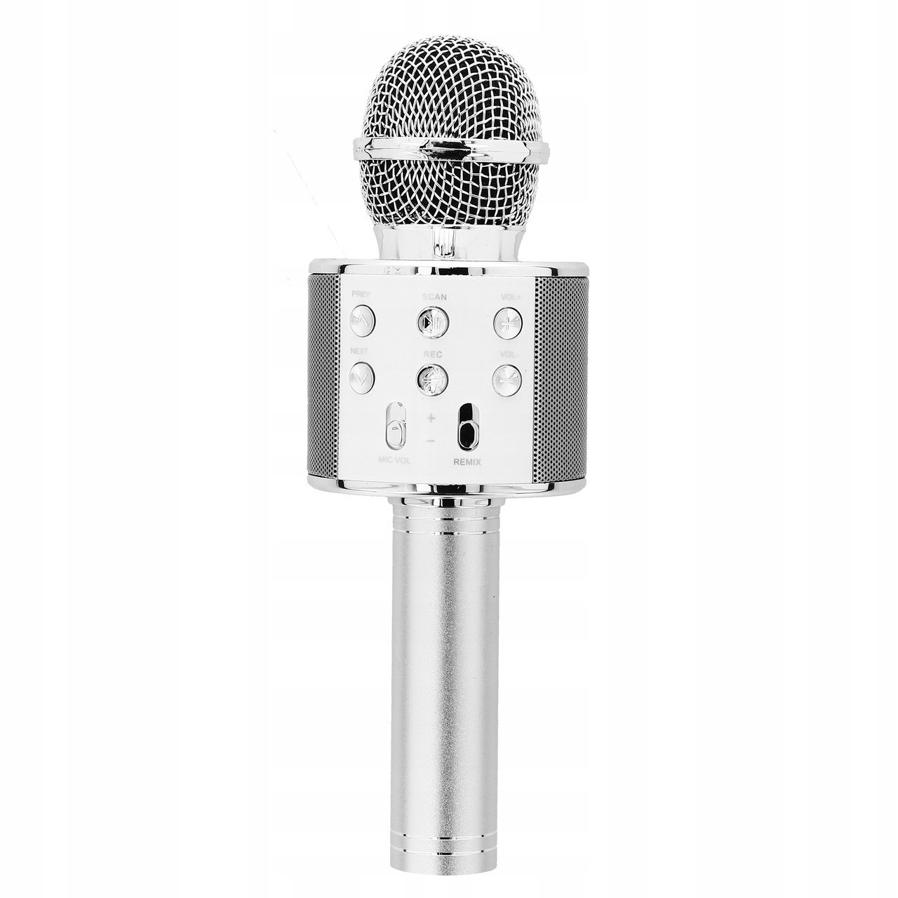 

Микрофон для караоке Wster WS-858 Серебро