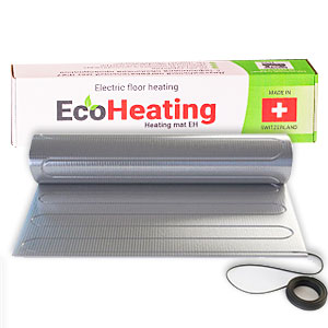 

Теплый пол Eco Heating нагревательный мат под ламинат Dry 8.0 м²
