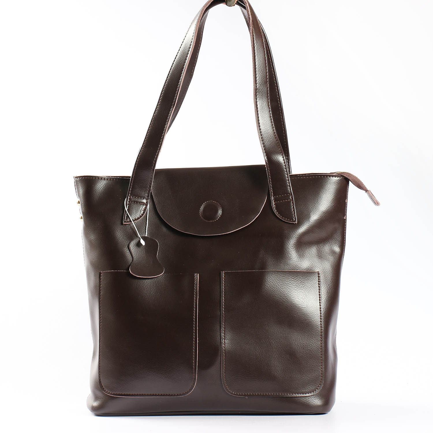 

Женская кожаная сумка Vishnya "София Brown Matte 2"