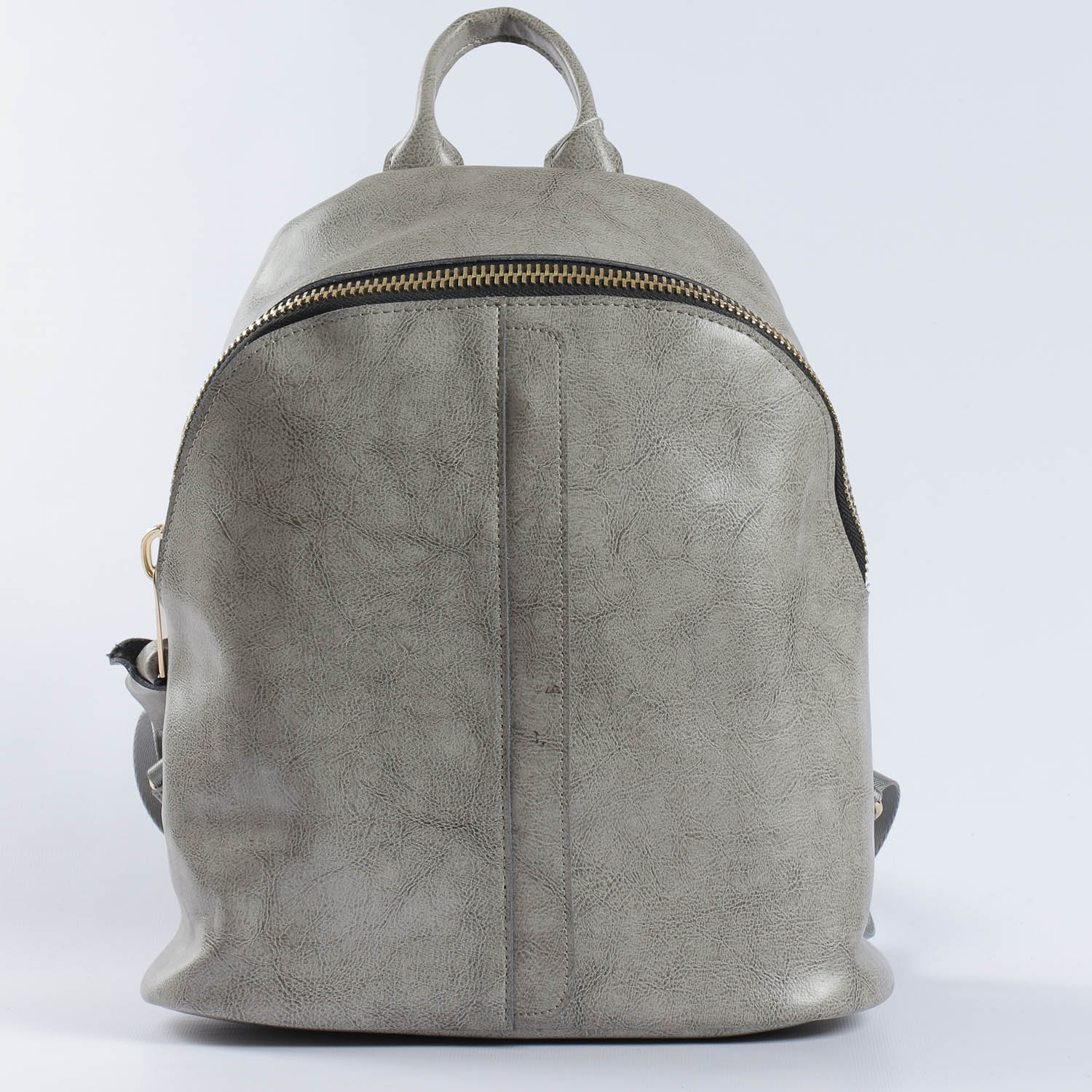 

Женский кожаный рюкзак Vishnya "Салли Light Gray"