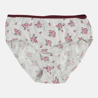 

Хлопковые трусики H&M /140 (140/75) Светло-серый/Цветы, Хлопковые трусики H&M 134/140 (140/75) Светло-серый/Цветы