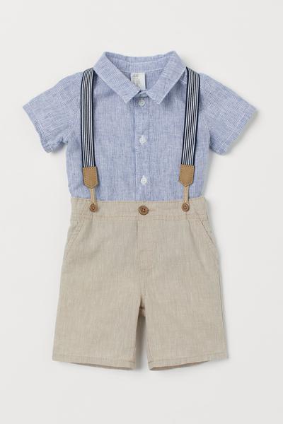 

Шорты H&M 80 (80/47) Бежевый