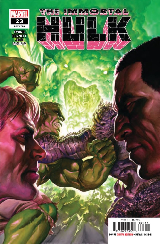 

Immortal Hulk #23 Cover A Regular Alex Ross Cover