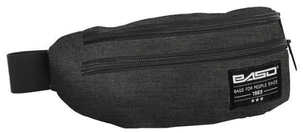 

Сумка на пояс Paso PPNG19-509 темно серая