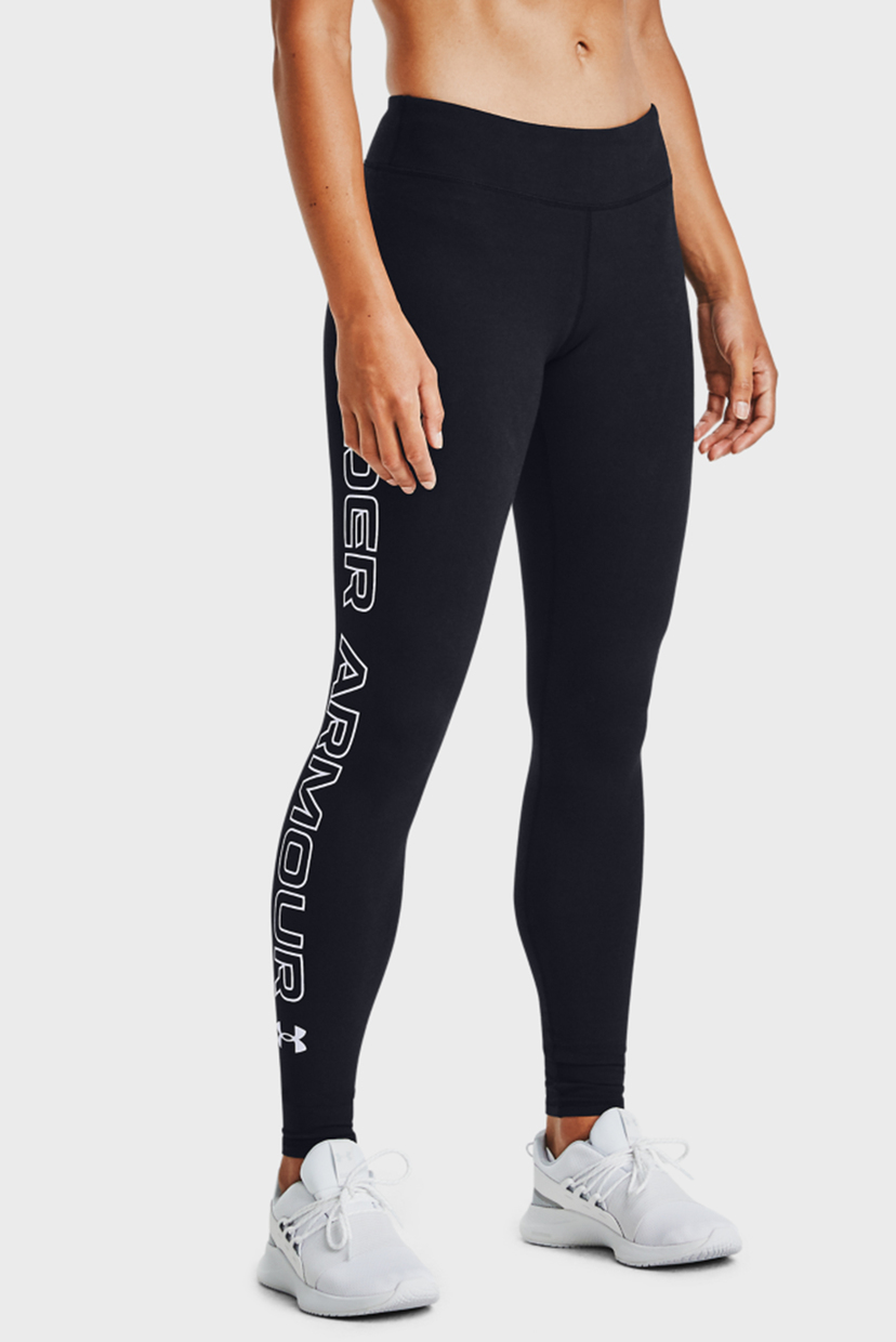 

Женские черные тайтсы UA Favorite WM Leggings Under Armour XXL 1356403-001