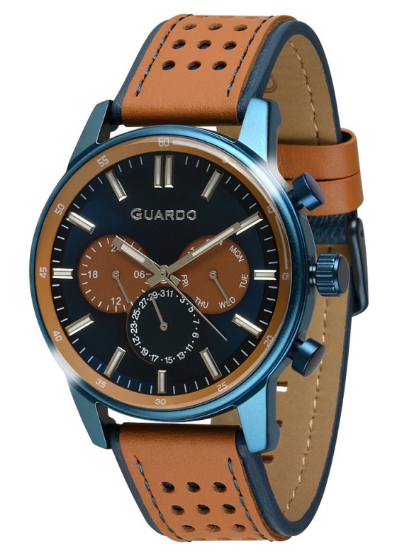 

Мужские наручные часы Guardo P007576 BlBlBr