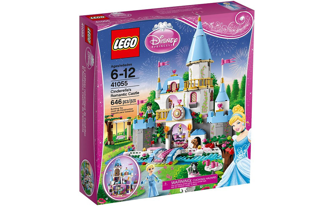 

Конструктор LEGO Замок Попелюшки 646 деталей (41055)