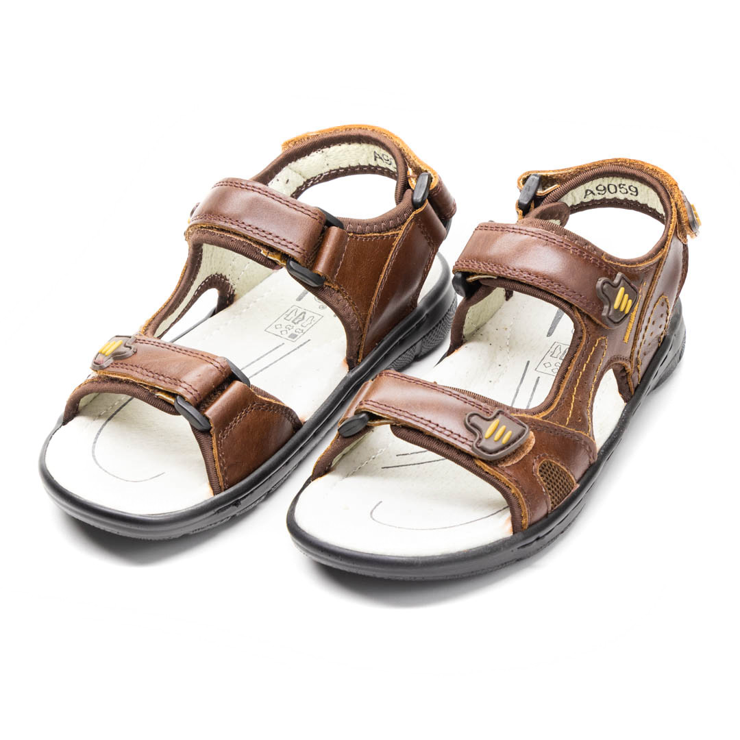 

Сандалии кожаные EeBb арт.A9059brown 35р 22.5 см Коричневые