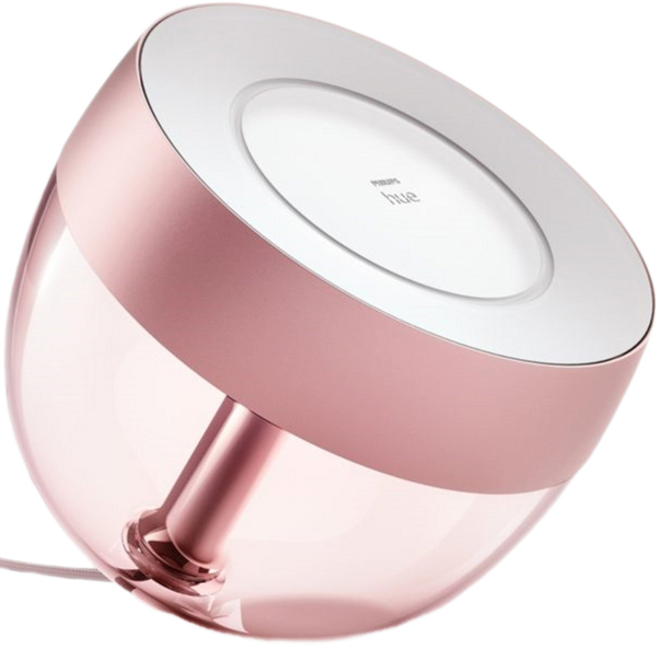 

Настольная лампа Philips Hue Iris 2000K-6500K Color Bluetooth розовая