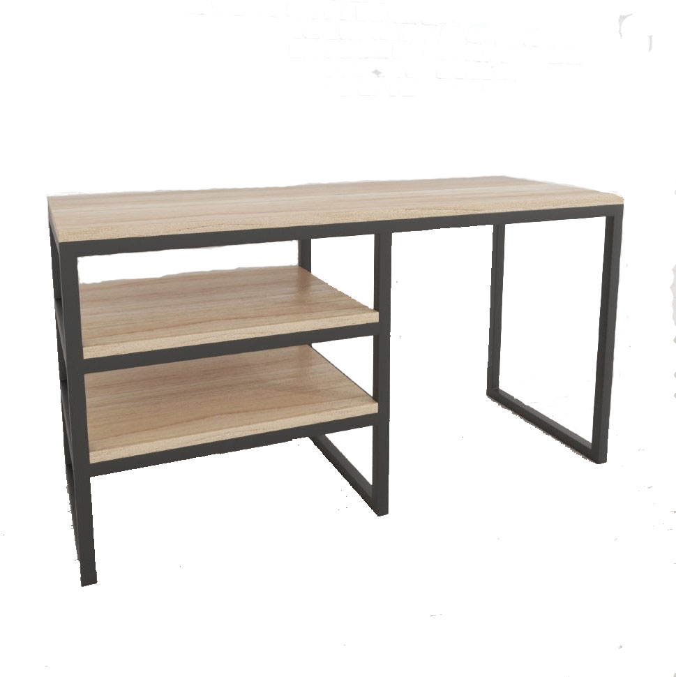 

Компьютерный стол LFWood RED ЛОФТ 1500х500х760 Ясень светлый FLT12059