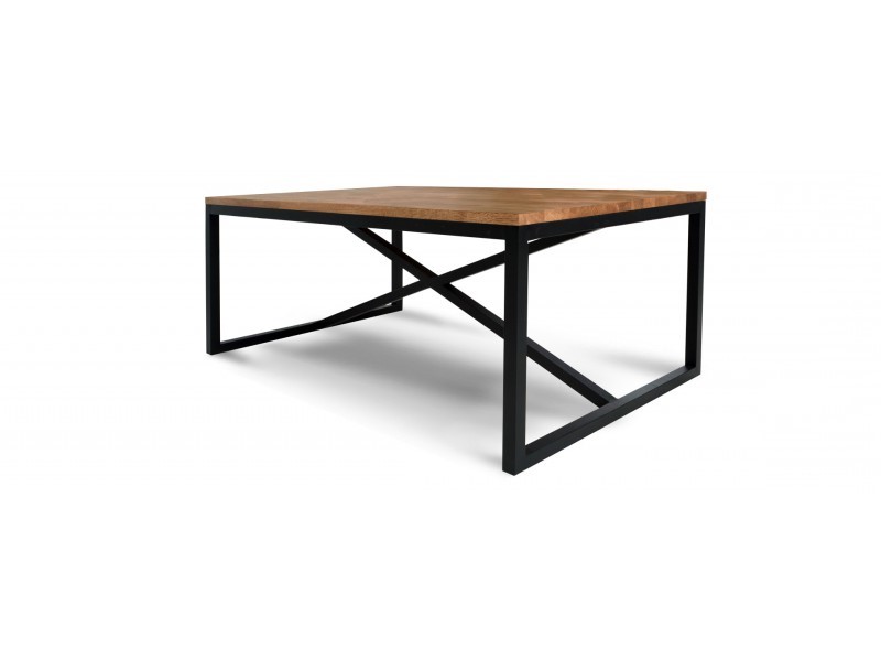 

Журнальный стол LFWood WOLF ЛОФТ 450х500х1000 Темный Ясень FLT12068