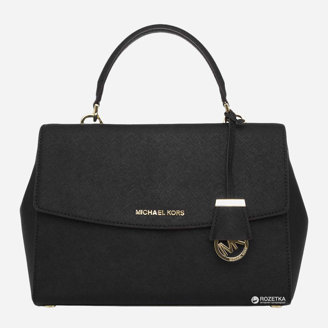 

Сумка женская кожаная Michael Kors Ava Черная