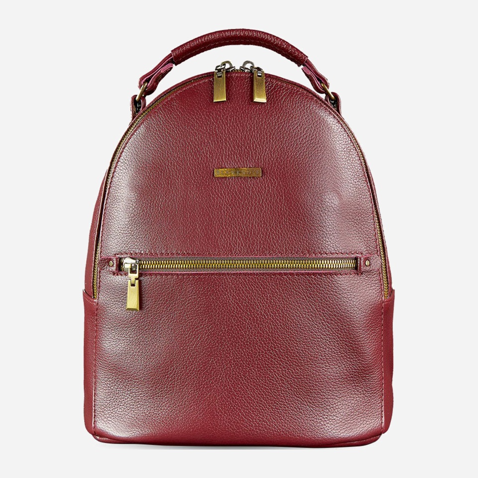 

Женский кожаный рюкзак BlankNote Мини Kylie BN-BAG-22-marsala Марсала