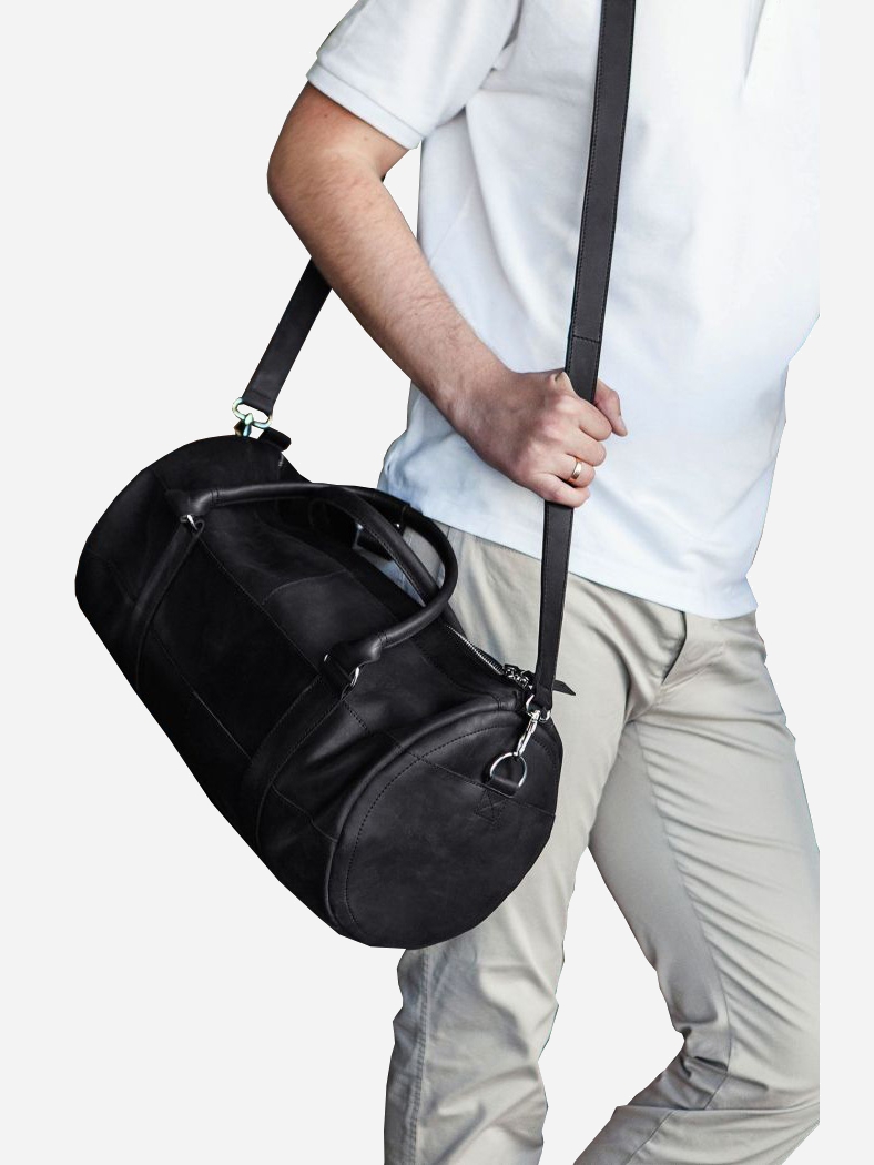 

Мужская кожаная сумка BlankNote Harper Черная Crazy Horse BN-BAG-14-g-kr