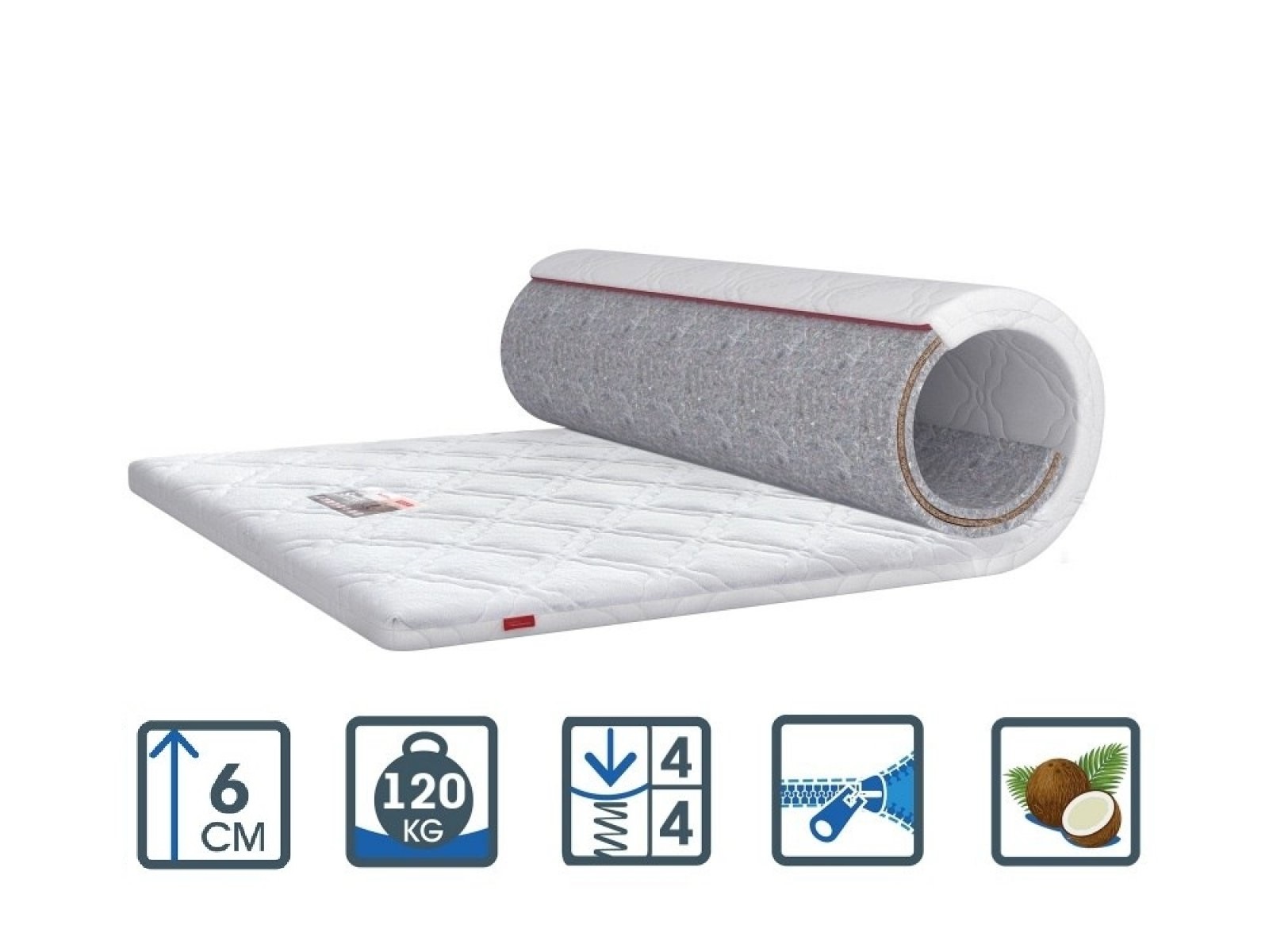 

Матрас беспружинный Matroluxe Стайл 90х190 см (4861)