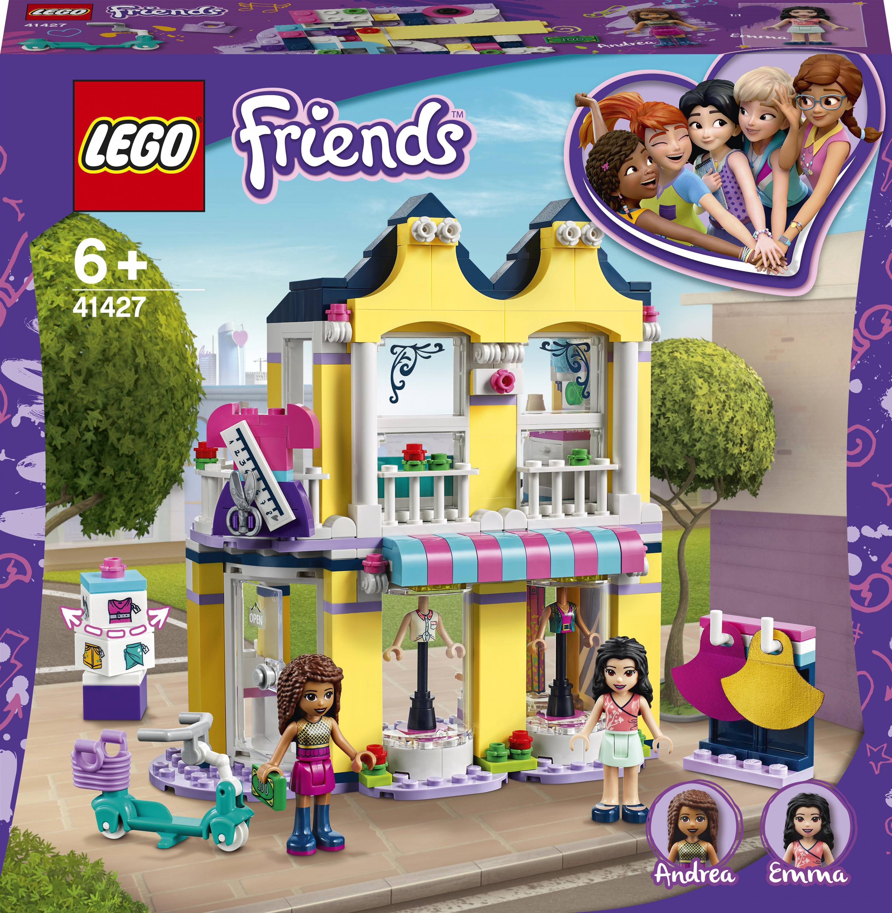 

Конструктор LEGO Friends Модный бутик Эммы 343 детали (41427)